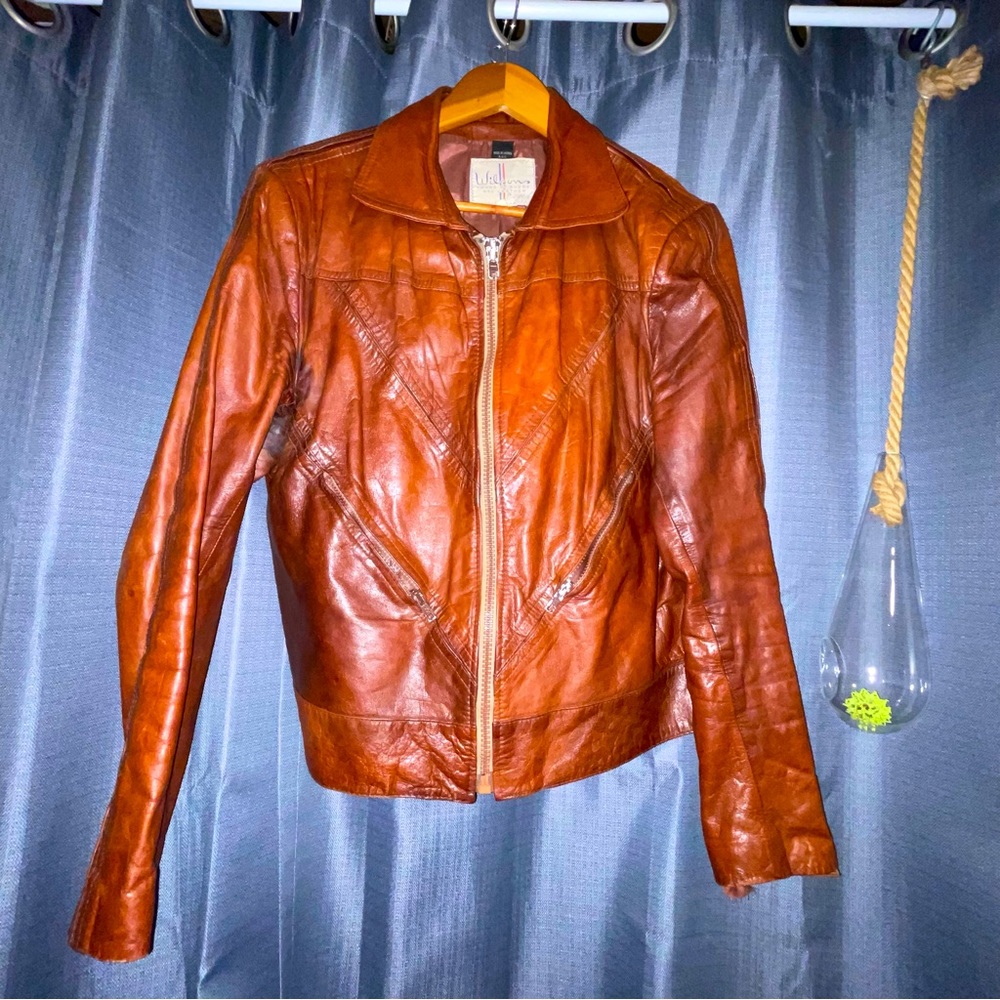 Vintage Wilson House Of Suede And Leather Size 46 Wit… Gem